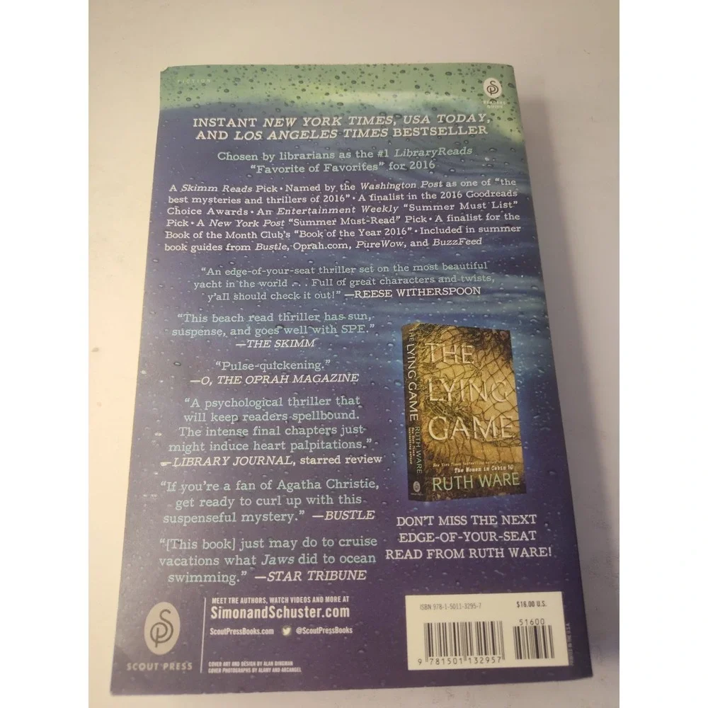 The Woman in Cabin‎ 10 - Paperback By Ware, Ruth - VERY GOOD